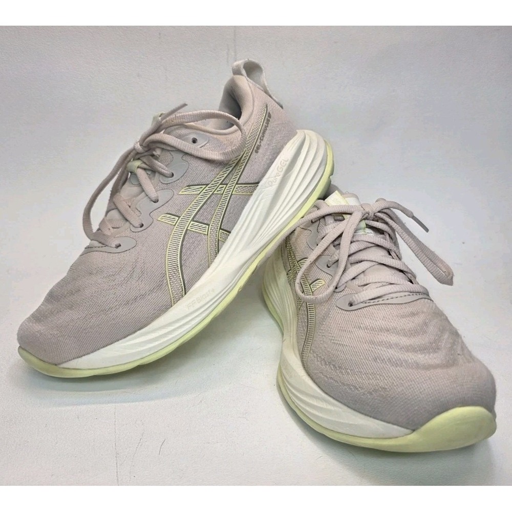 Womens Size 6.5 ASICS Gel-Cumulus 27 Running Shoes Mineral Beige
